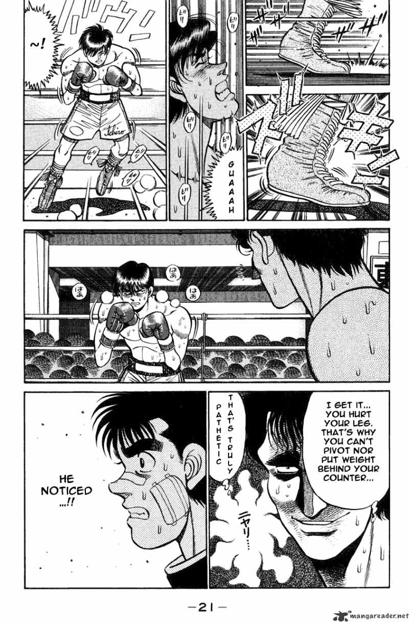 Hajime no Ippo: Fighting Spirit, Chapter 70 image 21